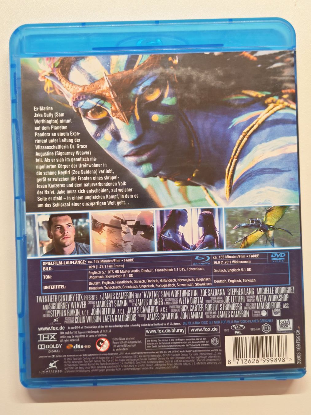 Tutti i DVDs: Avatar - Aufbruch nach Pandora – Usato da Liestal venduto da Kratzilla 3