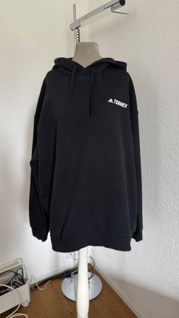 Adidas Terrex Herren Kapuzenpullover in Schwarz Gr. L