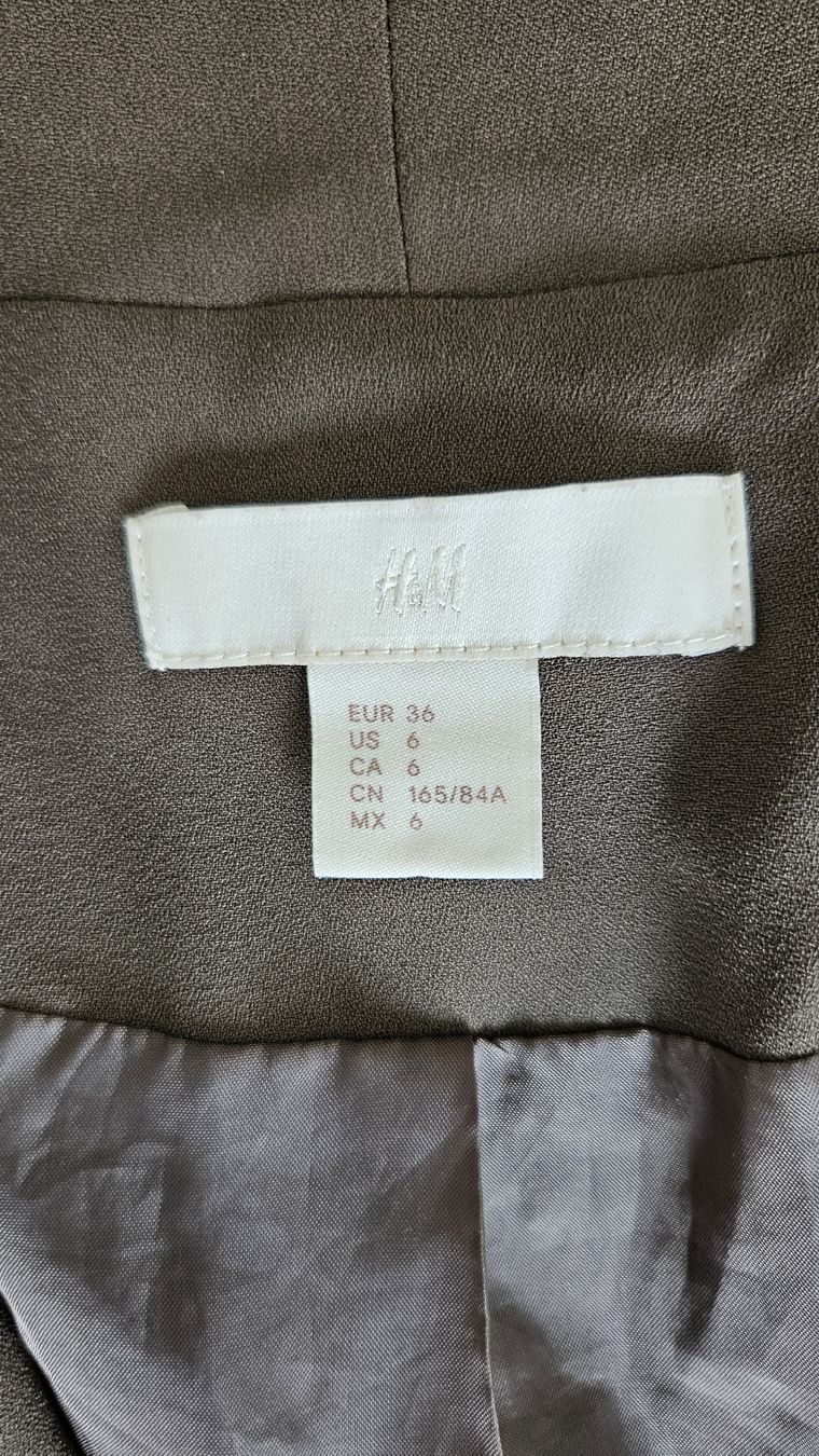 H&M Giacche: Blazer H&M vert kaki – Nuovo (secondo la descrizione) da Nyon venduto da nay_y72c 4