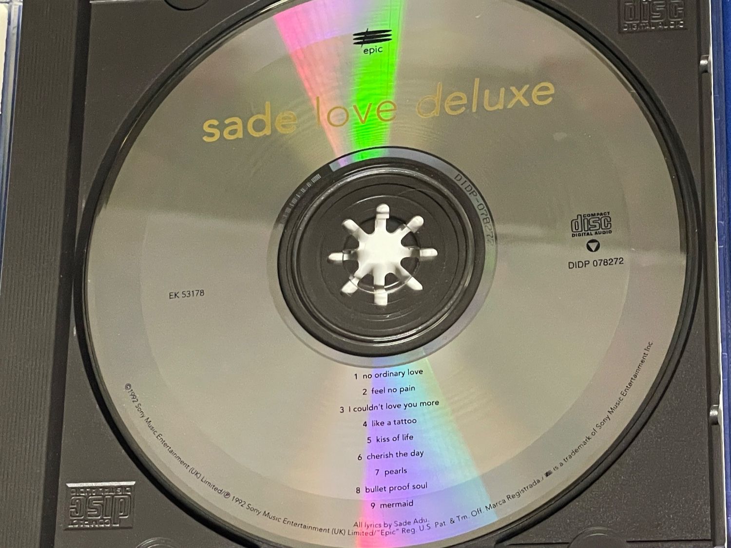 CDs: Sade – Gebraucht aus Muri b. Bern von AdidasCollector 2