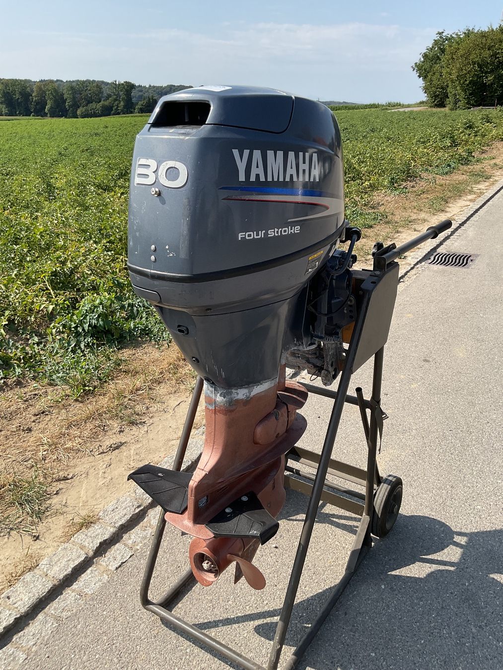 Yamaha Motoren: Aussenbordmotor Yamaha F30AEHTL – Gebraucht aus Hagneck von Kobogero