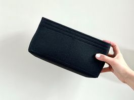 Organizer in schwarz für Large Classic Flap Bag Sac Tasche