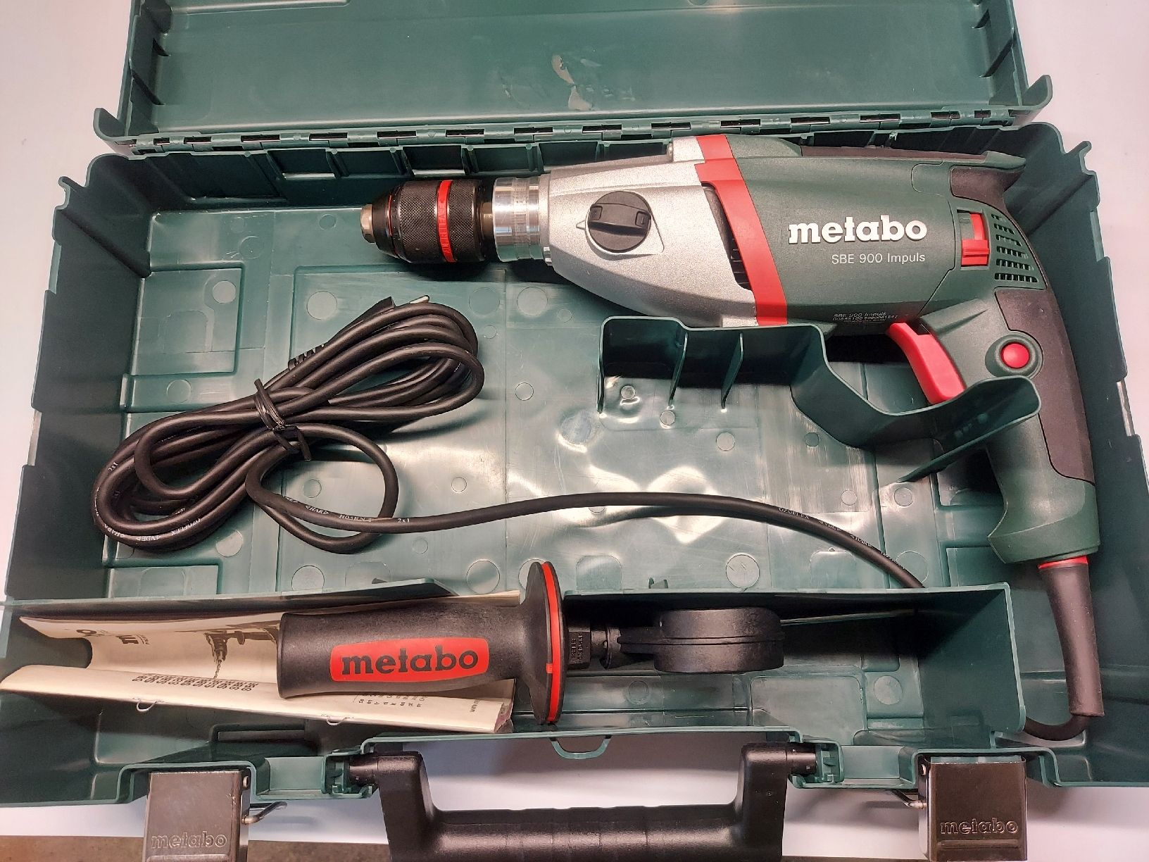 Metabo Trapani: Metabo SBE 900 IMPULS Bohrmaschine – Nuovo e nell'imballaggio originale da Beinwil (Freiamt) venduto da pawel84