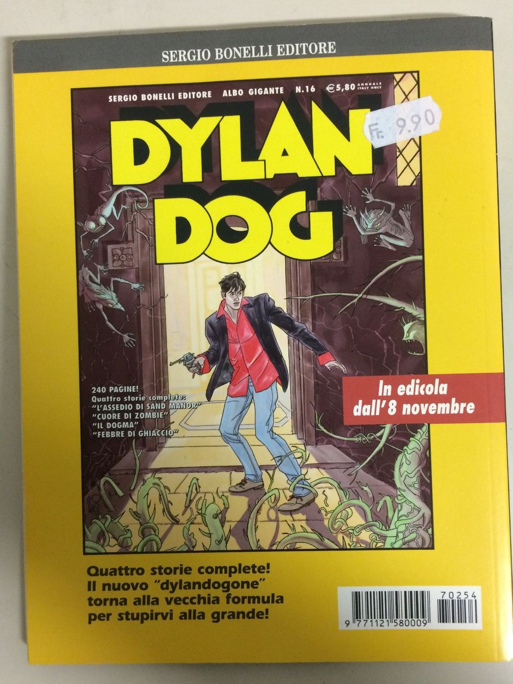 Fumetti: DYLAN DOG # 254 VITE IN GIOCO Sergio Bonelli 2007 – Usato da Vezia venduto da Aquarius_Age 1
