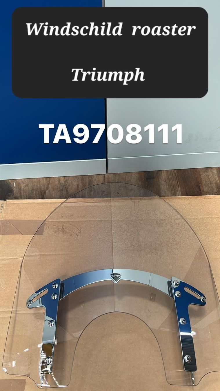 Triumph Tutti i ricambio per moto: Triumph Rocket Windschild A9708111 – Usato da Alpnach Dorf venduto da Biker-Lady