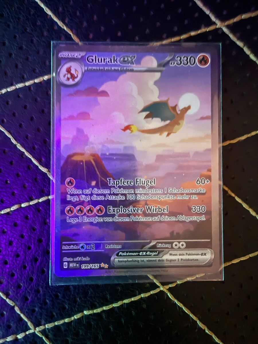 Pokémon Carte collezionabili: Glurak 151 – Nuovo (secondo la descrizione) da Rotkreuz venduto da Markus0031
