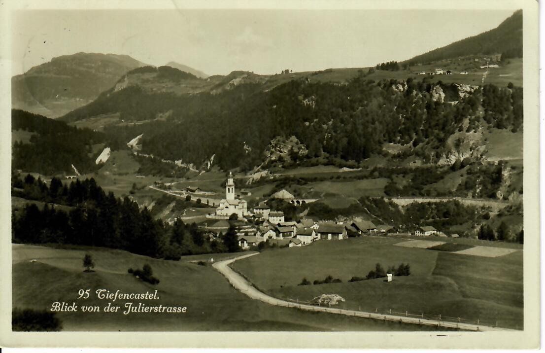 Cartoline postali: Tiefencastel – Usato da Hochdorf venduto da Ziegel-16