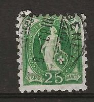 CH067b - Helvetia debout 67b vollstempel