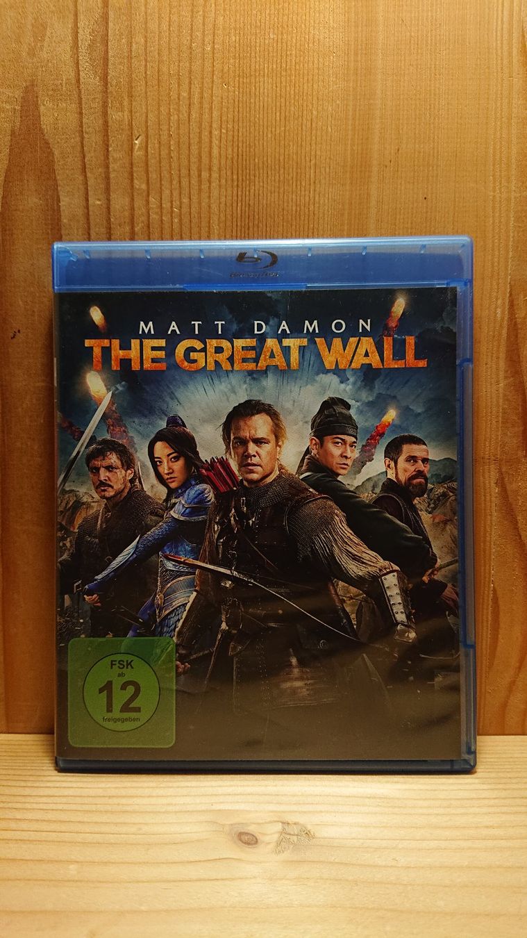 Tutti i DVDs: THE GREAT WALL Blu-Ray mit Matt Damon – Usato da Wilderswil venduto da Exebub