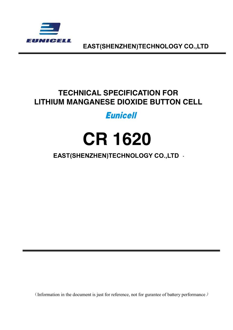 Caricatori & Batterie: Eunicell CR1620 Knopfzellenbatterie - 10 Stk. – Nuovo e nell'imballaggio originale da Meilen venduto da DillyTecH 1