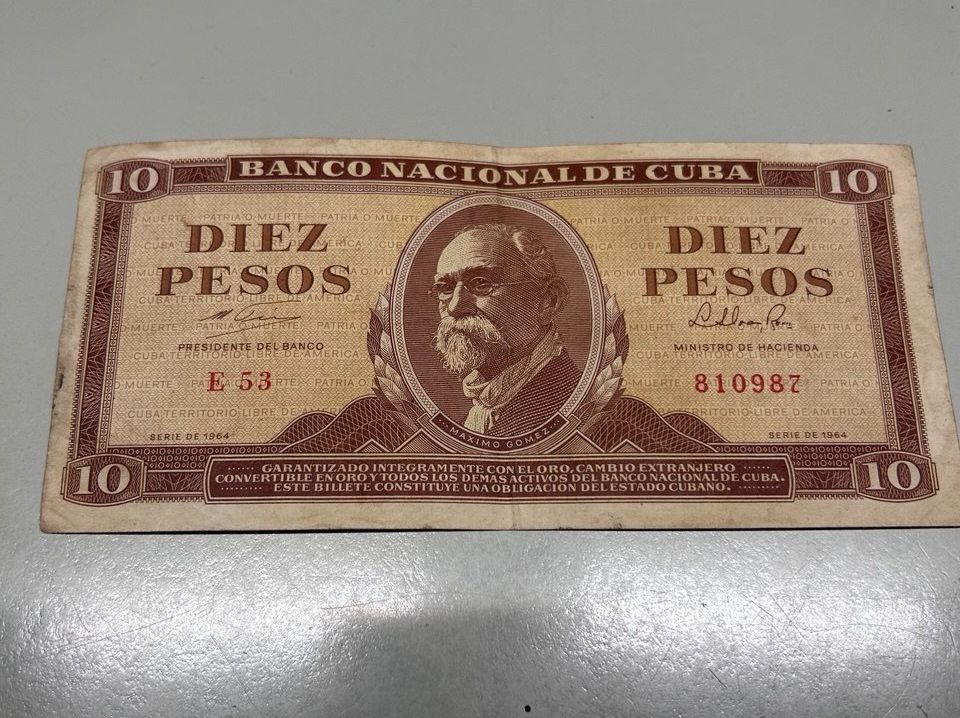 Banconote: 10 Pesos 1964 – Usato da Giubiasco venduto da LorisVale