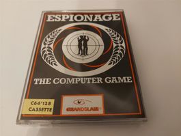 Espionage Commodore 64 C64 128 Cassette