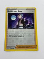 Pokemon-Karte Befehl vom Boss 132/172