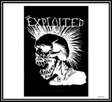 Fahne *The Exploited* - Nr. J-1879