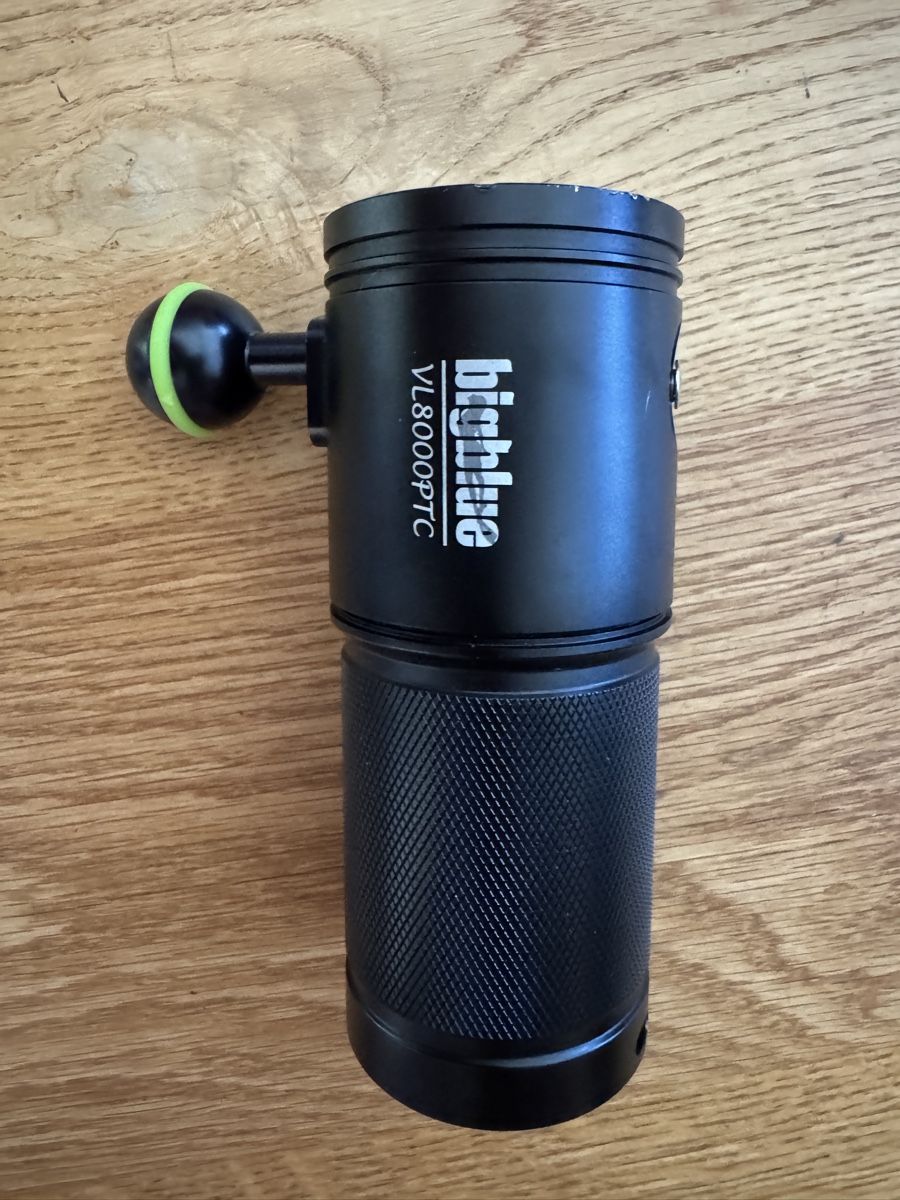 Lampade: BigBlue VL8000OPTC Tauchlampe – Usato da Schlatt TG venduto da a.more4