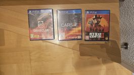 3  verschiedene PS4 Games Ab 1.-