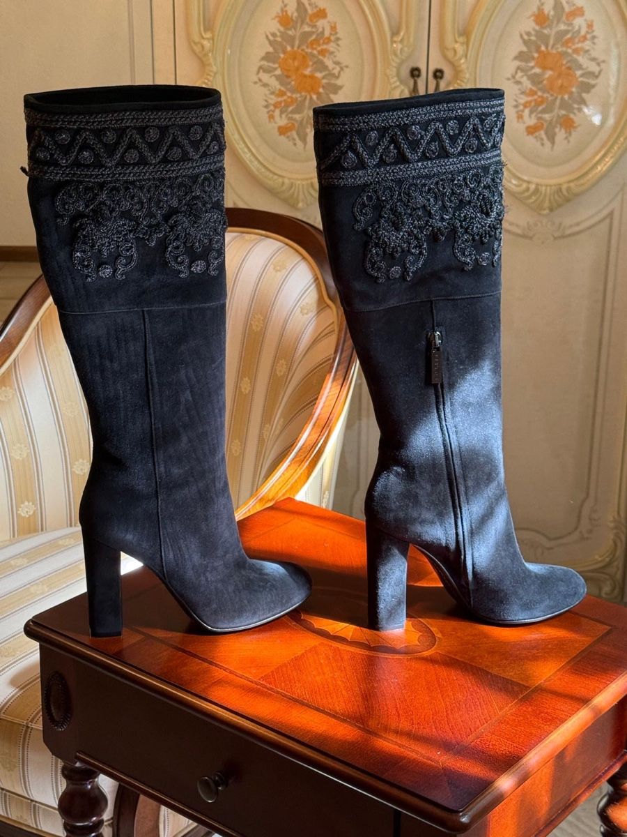 Etro Scarpe da donna: ETRO Stiefel, schwarz, Gr. 39, Neue – Nuovo e nell'imballaggio originale da Wangen ZH venduto da tel_gxb5 1