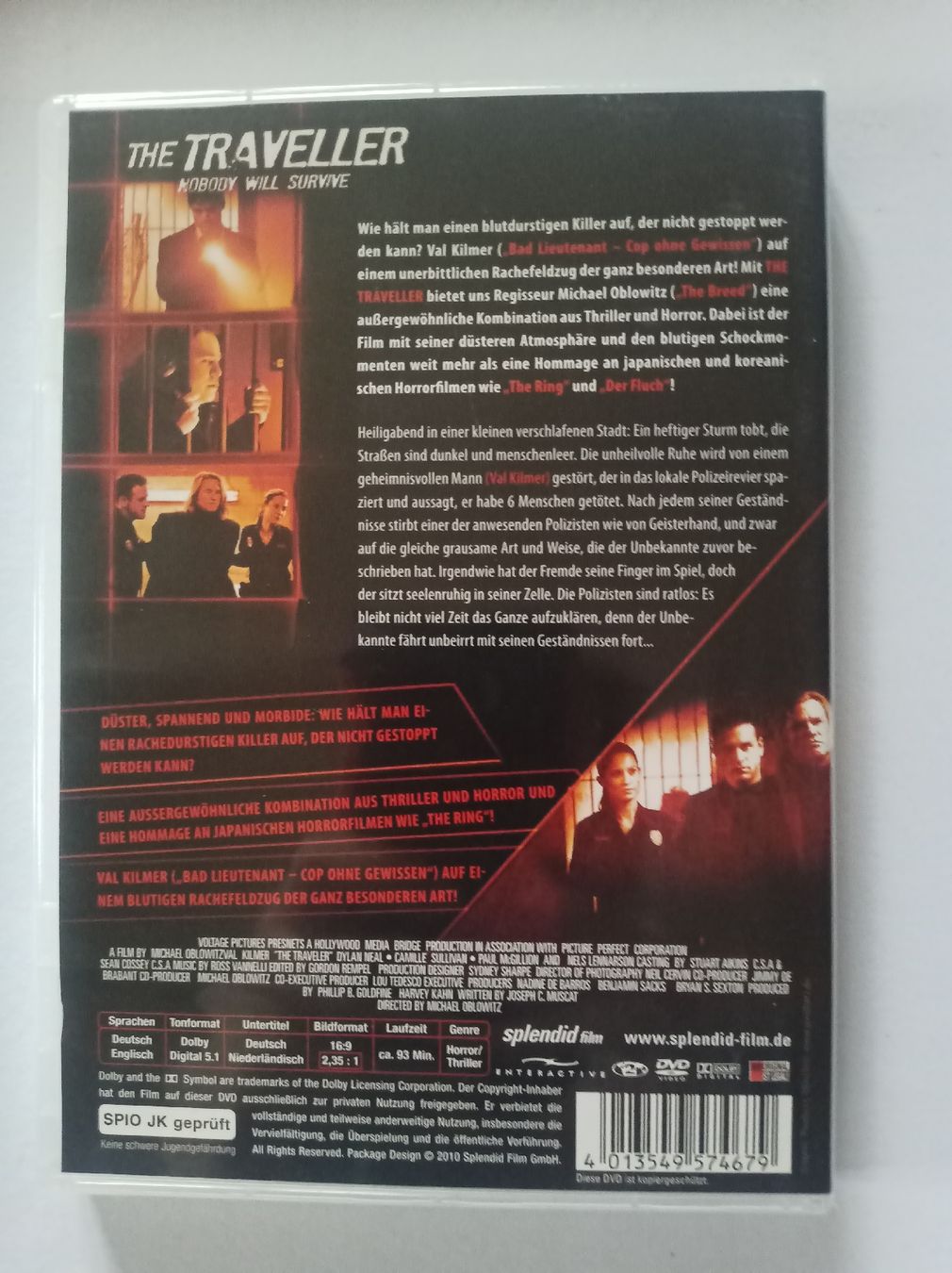 Alle DVDs: The Traveller - Uncut - DVD – Gebraucht aus Tann von Veebee6 1