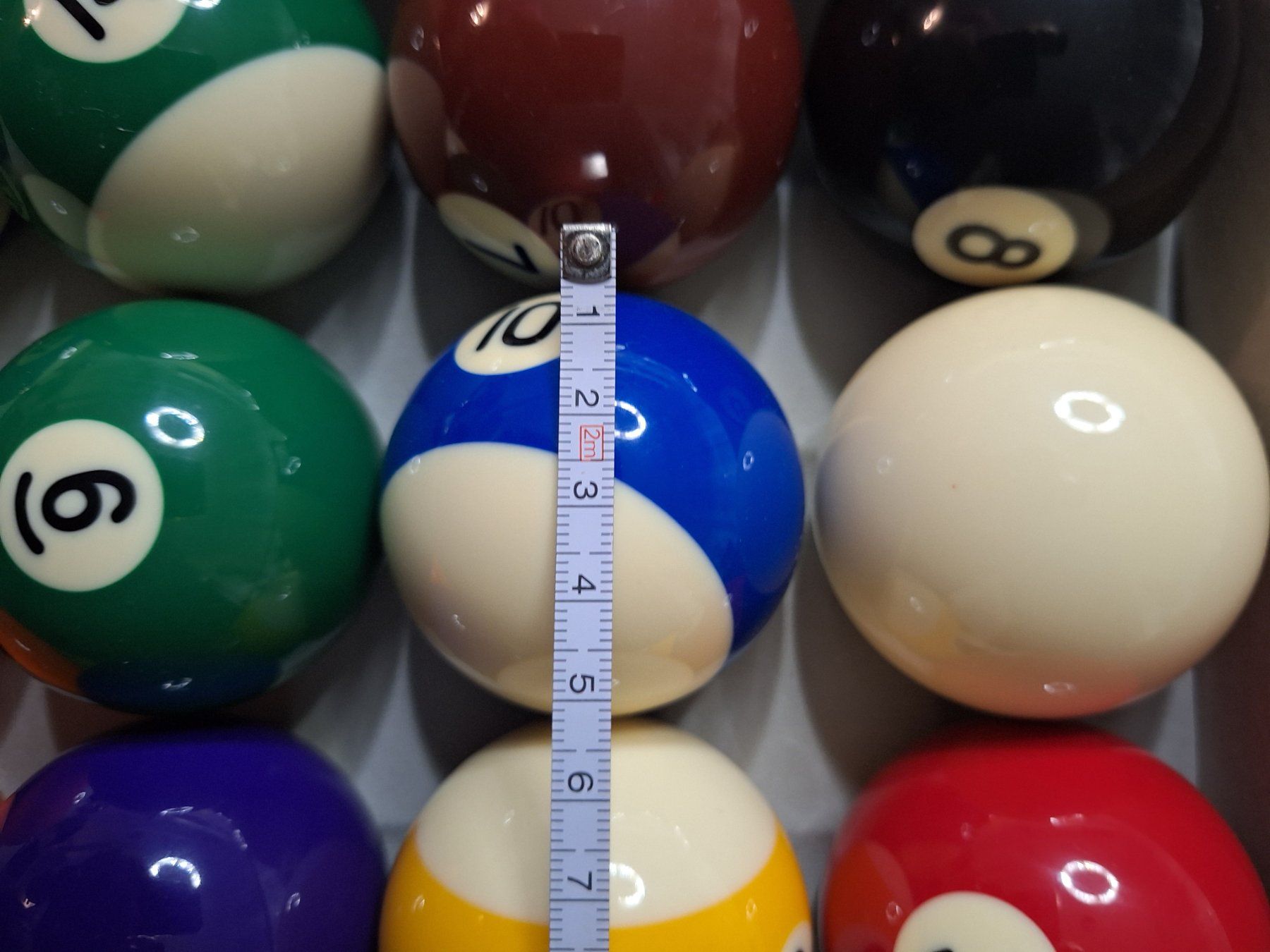Tavoli da biliardo: Pool Kugeln Set PROSTAR mit Dreieck – Usato da Jegenstorf venduto da Cherry94 4