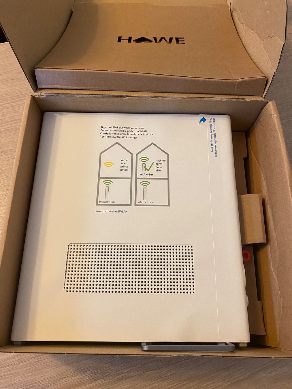 Swisscom Modems & Router: SWISSCOM Internet-Box 4 & Box 21 – Neu und originalverpackt aus St. Gallen von  1