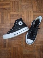 Converse Chuck Taylor All Star Lift Cuir noir