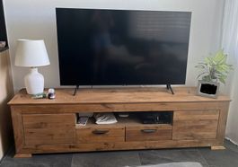 TV Möbel Massivholz geölt mit Gebrauchsspuren