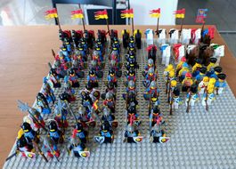 Lego Minifiguren 69 Ritter/Piraten + 19 Pferde 80er/90er