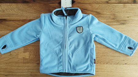 Rukka Fleecejack 92 *NEU* hellblau