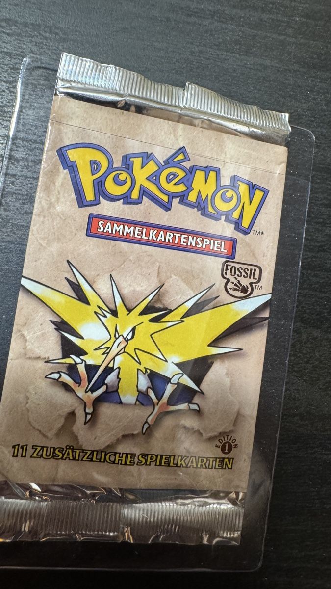 Pokémon Carte collezionabili: EMPTY FOSSIL BOOSTER ED1 POKÉMON – Usato da Belprahon venduto da Rob_ain
