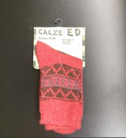 Socken CALZE ED Rot Grösse 35/38 neu