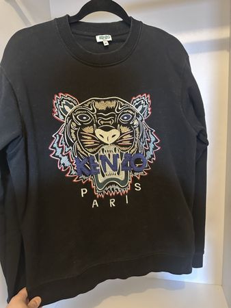 Sweat Kenzo Paris Tiger taille M noir - broderie tigre iconi