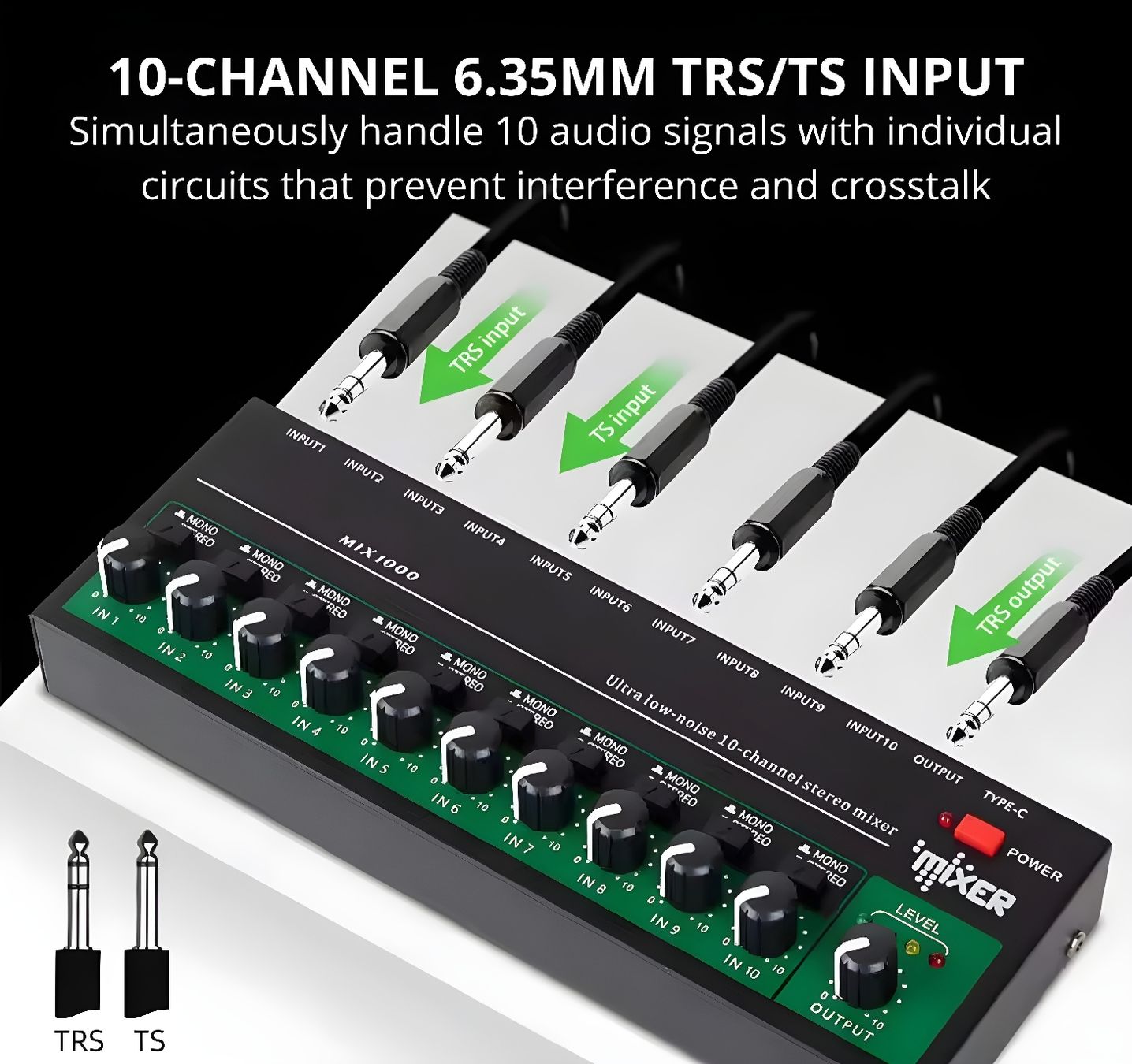 Console di mixaggio: Professional Audio Mixer - 10 Channels, USB-C – Nuovo e nell'imballaggio originale da Villars-sur-Glâne venduto da Danger_Mod 2