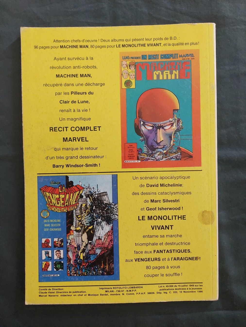 Comics: Special Strange No 47 / 1986 TBE – Gebraucht aus Genève von Blu_BD 1