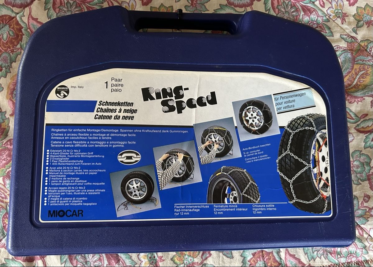 Catene da neve: Schneeketten Ring-Speed NEU!! – Nuovo e nell'imballaggio originale da Lengnau AG venduto da m5f1r9
