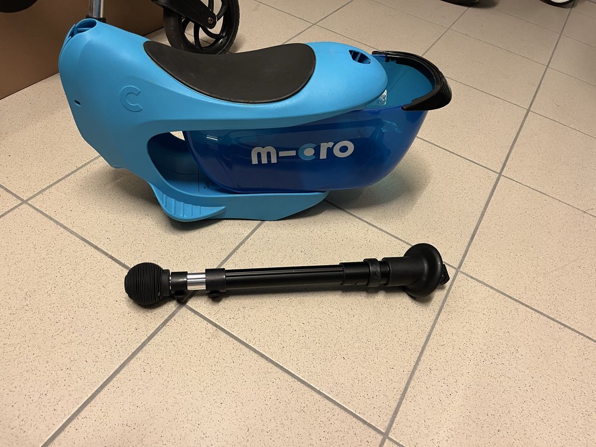 Micro Kickboard: Kickboard Mini2go Deluxe Plus Blue Scooter mit Sitz – Gebraucht aus Meilen von Michi_11 2