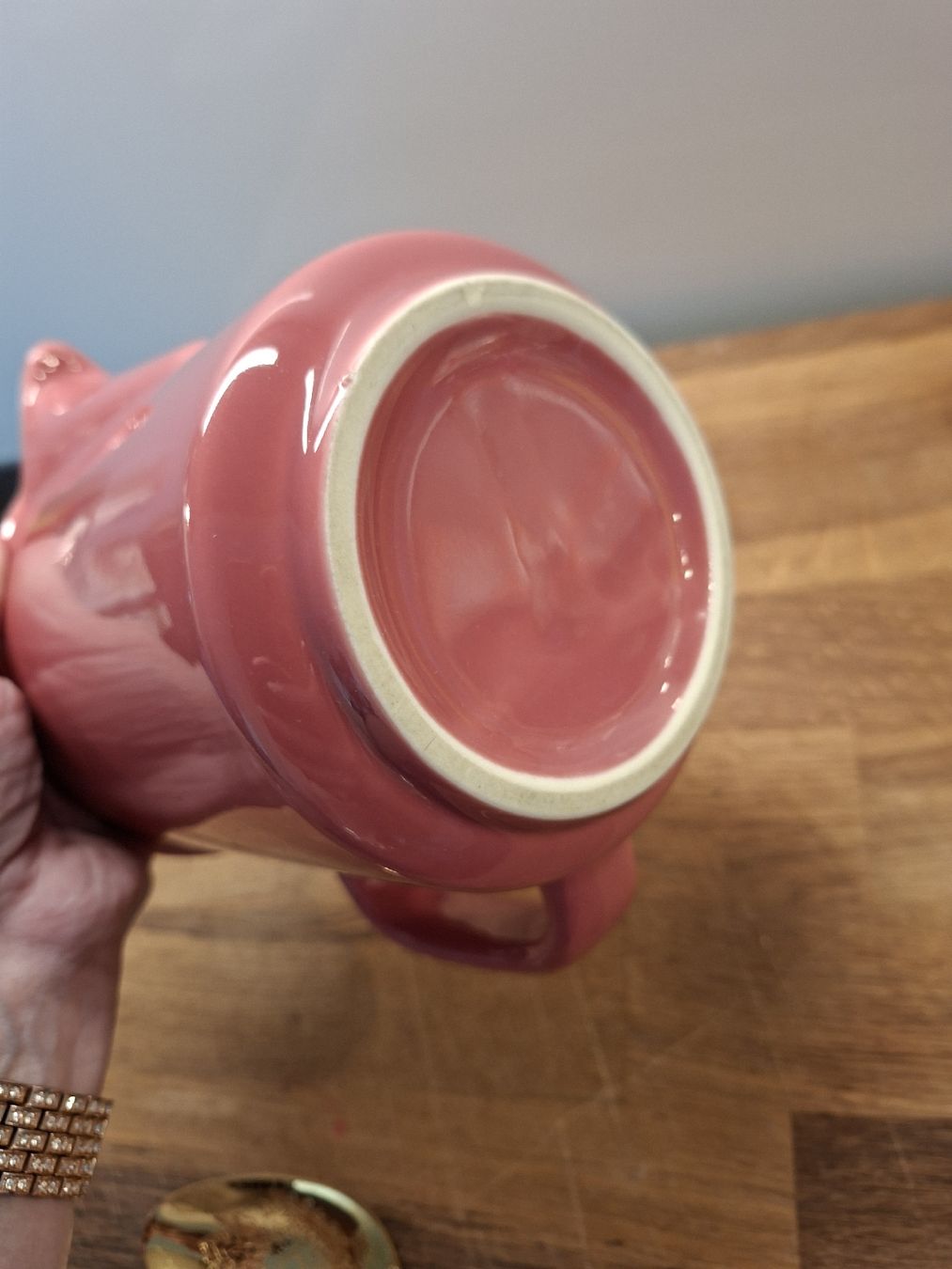 Rössler Caraffe: Rössler 1liter Krug rosa – Nuovo (secondo la descrizione) da Meinisberg venduto da Destiny1972 4