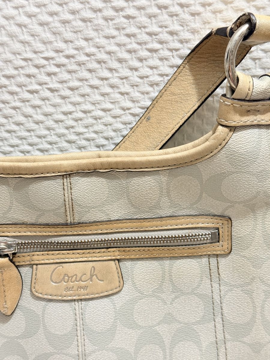 Coach Sacs: Coach Crossbody Bag Beige   – D'occasion à Geneve par DarlingVintage 2