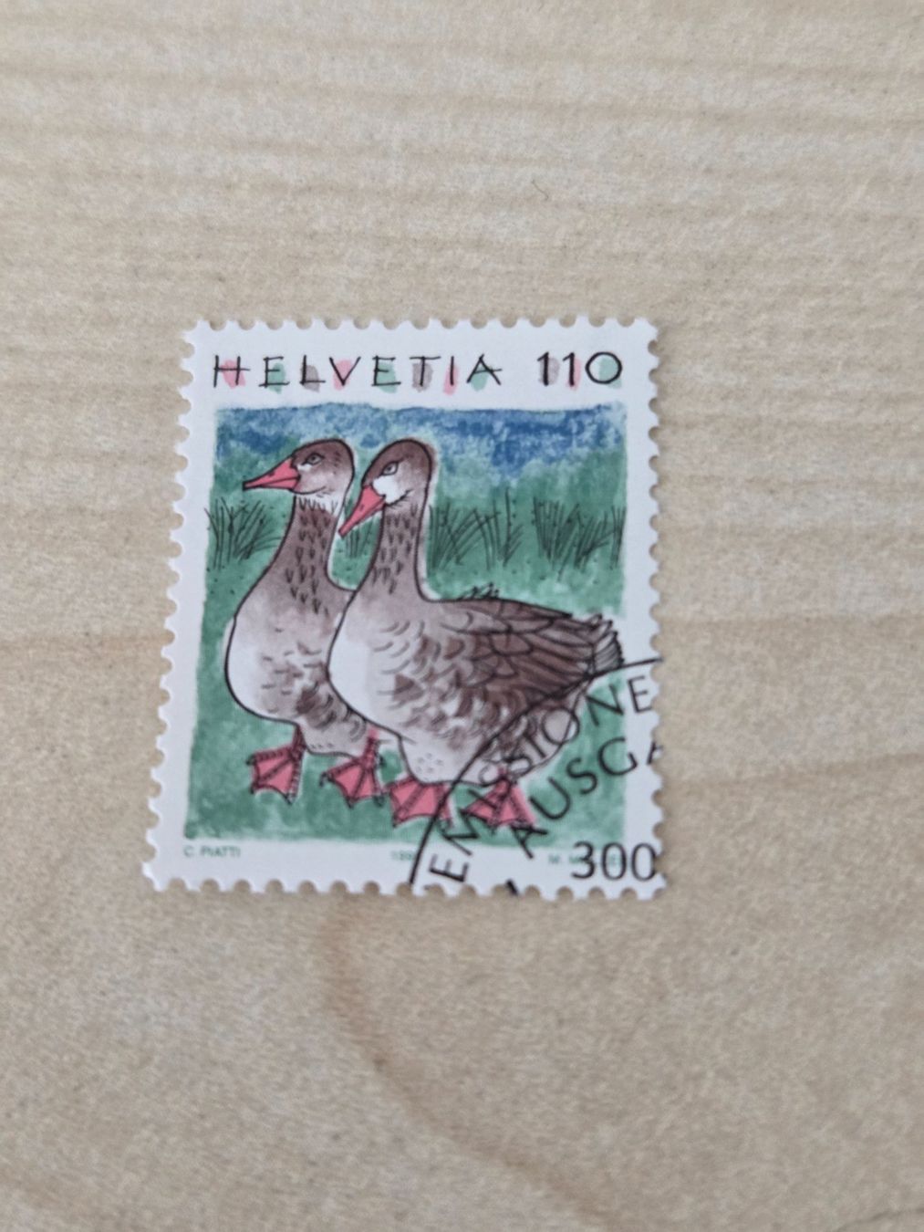 Alle Briefmarken: 1994/95 Tiere – Gebraucht aus Aarau von Casl63