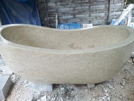 Badewanne Freistehende Marmor Bad Wanne Natur Steinwanne