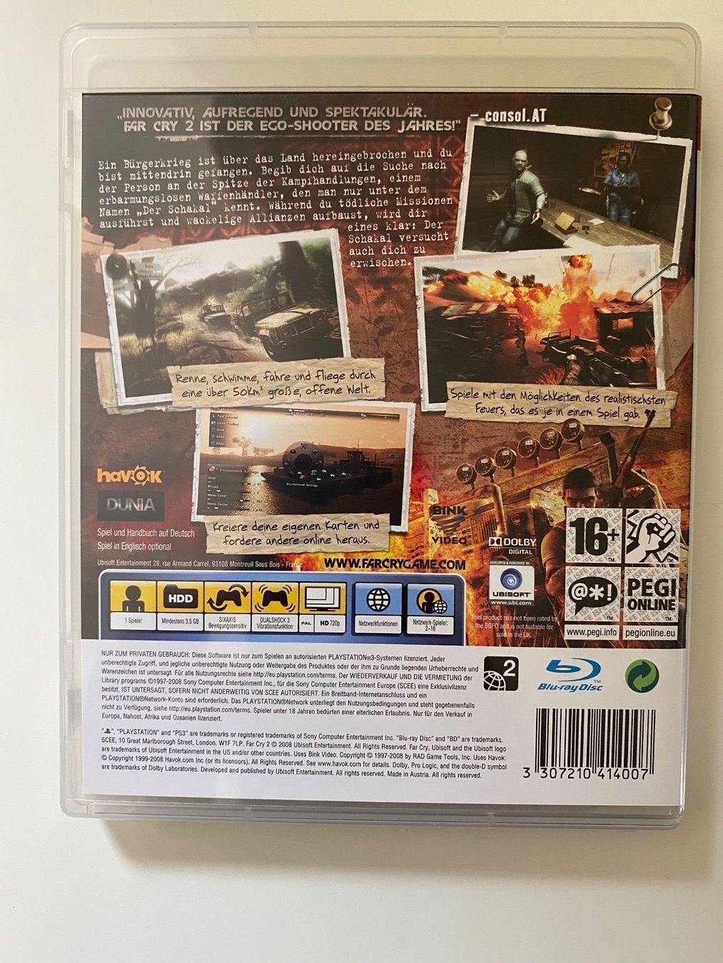 Jeux: Farcry 2 für Ps3 – D'occasion à Ringgenberg BE par Republic_Of_Gamers 1