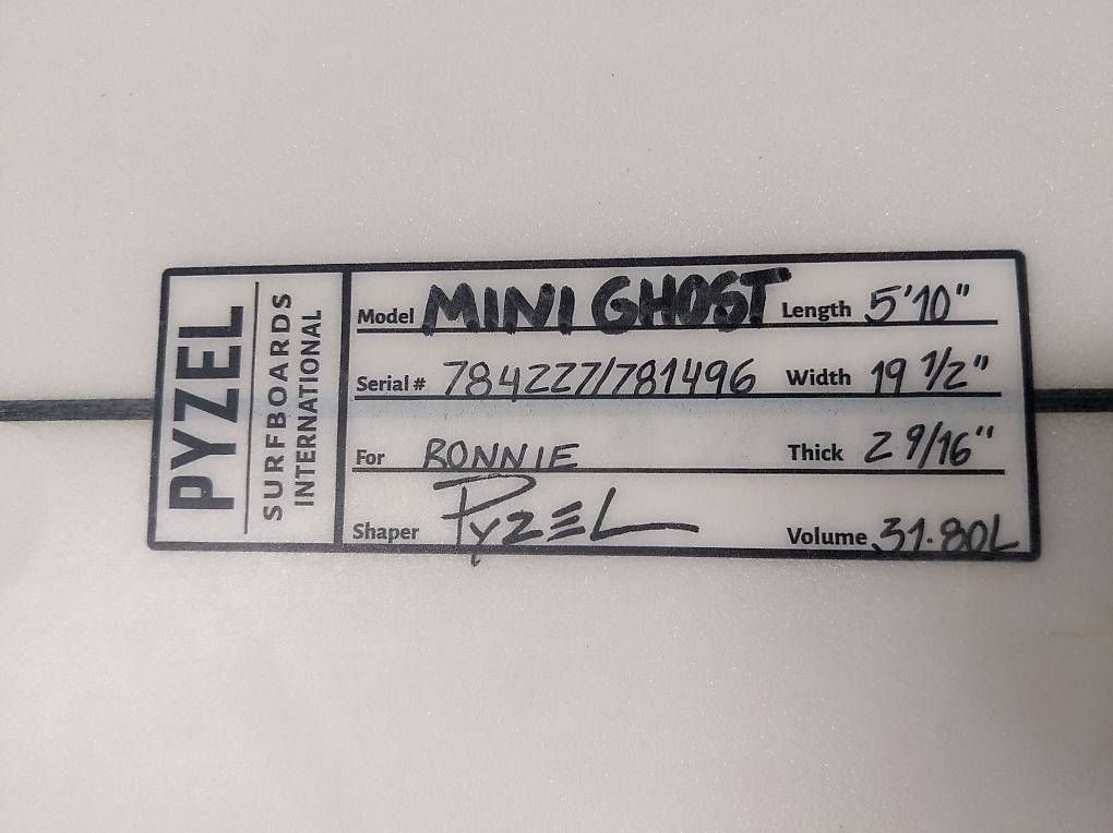 Surfboards & Schwimmbrette: Pyzel Mini Ghost – Gebraucht aus Stans von Blackspeedy 4