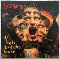Destruction - All Hell Breaks Loose - LP - 2000  First Press