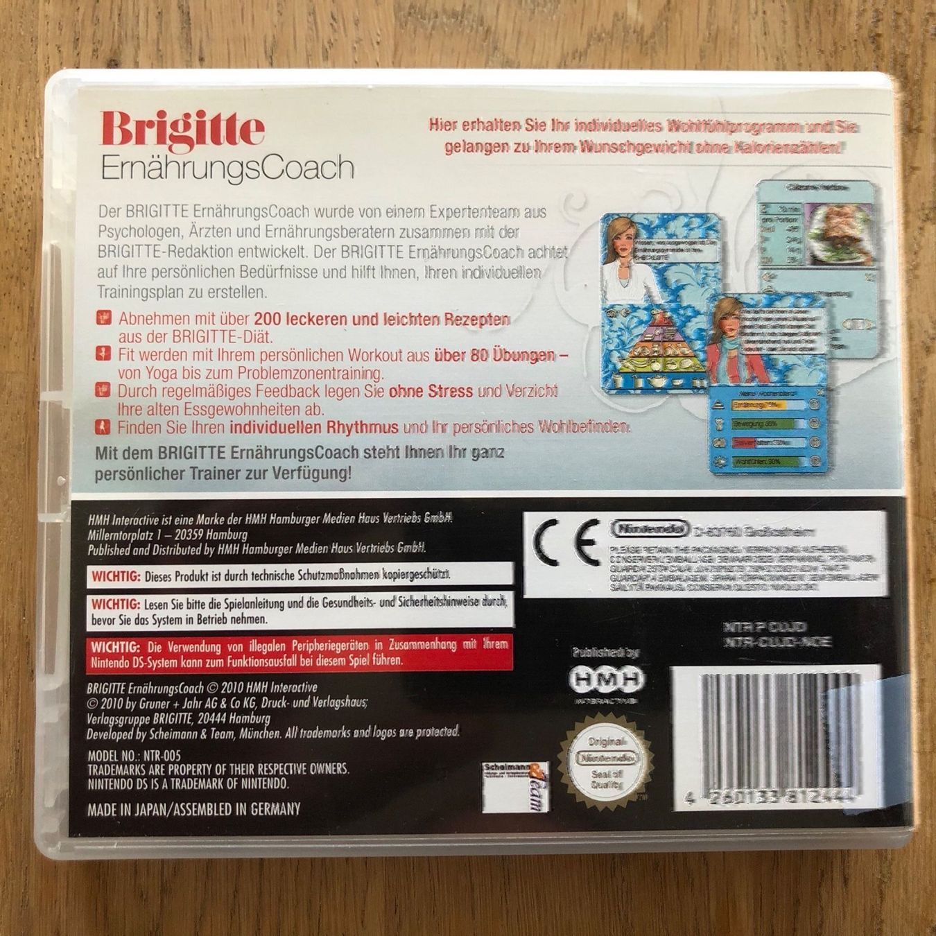 Giochi: Brigitte Ernährungs Coach Nintendo DS – Usato da Kestenholz venduto da Mad18 1