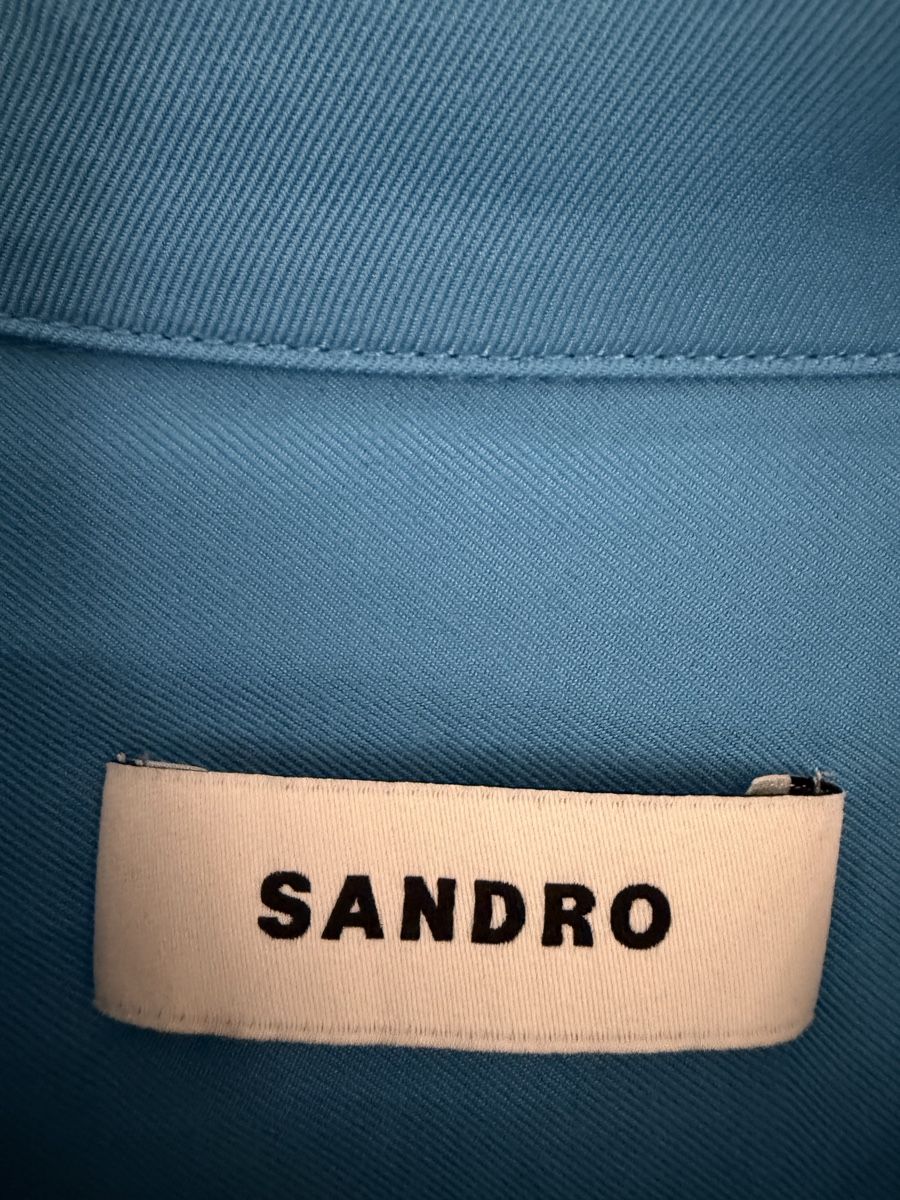 Sandro Hemden: Camicia Sandro uomo blu taglia L nuova – Neu (gemäss Beschreibung) aus Lugano von can_xdd8 4