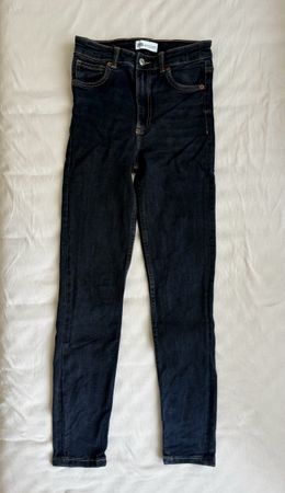 Zara Damen Jeans, Gr. 36, Dunkelblau, Top Zustand!