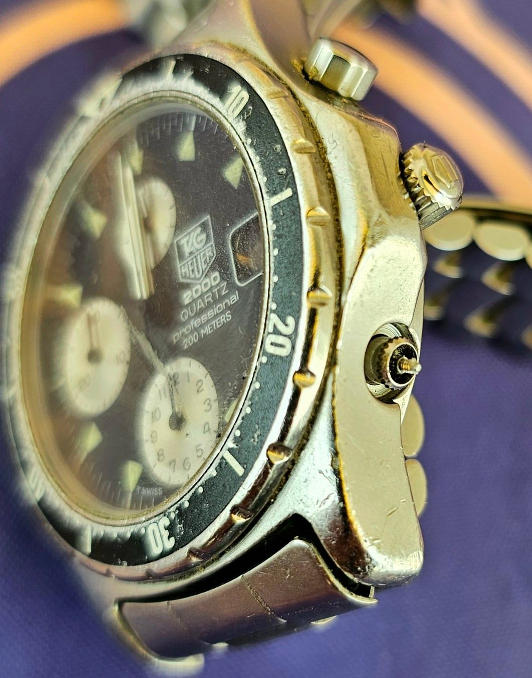 Tag Heuer Orologi: TAG Heuer 2000 Quartz  Professional, Defekt – Difettoso da Neuhausen venduto da Senna4 3
