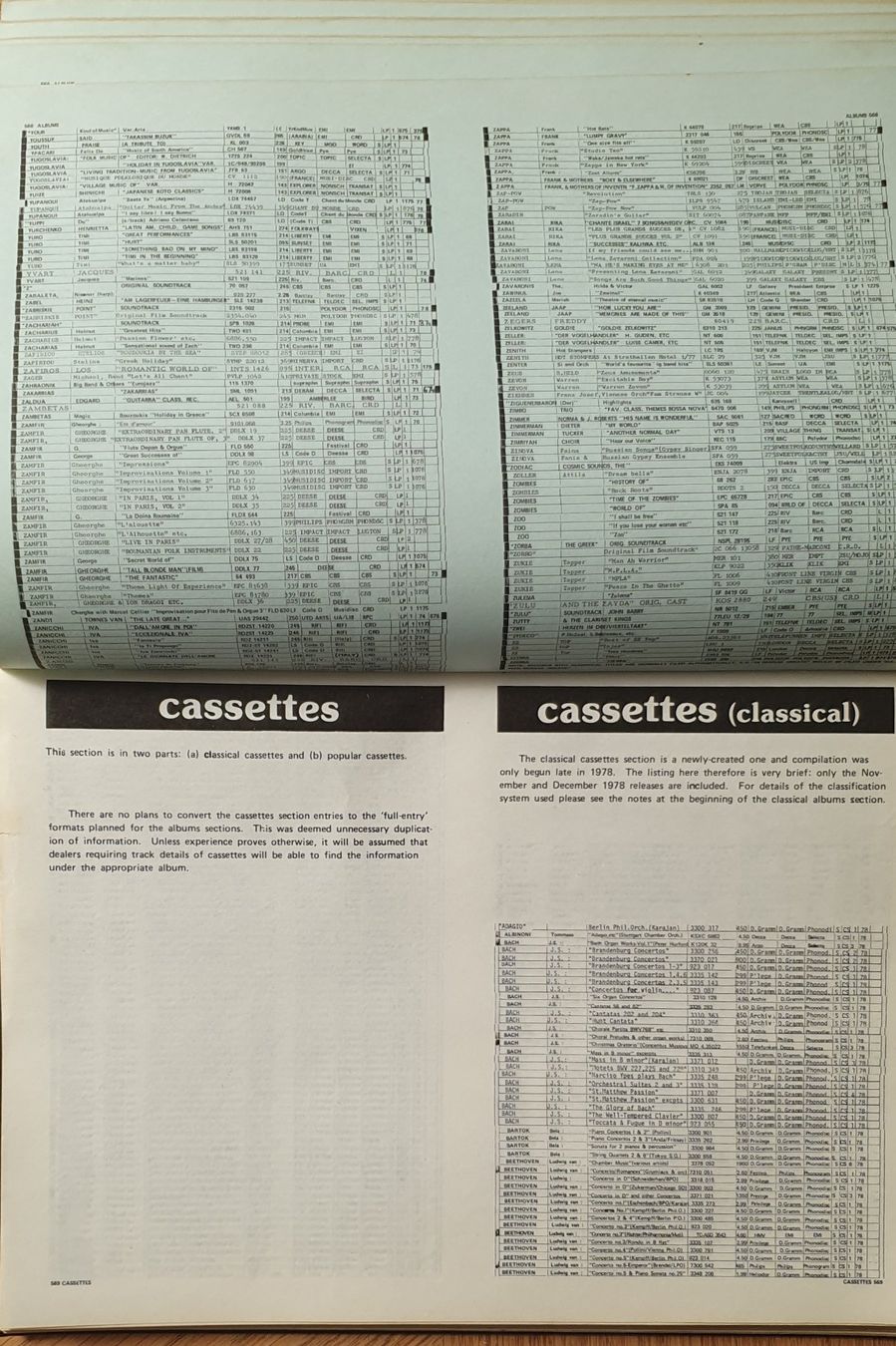 Livres: Music Master 1979 Directory – D'occasion à Zürich par Vesco01 8