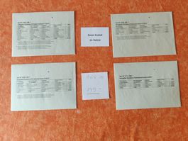Timbres 2011 blocs de 4  non oblitérés