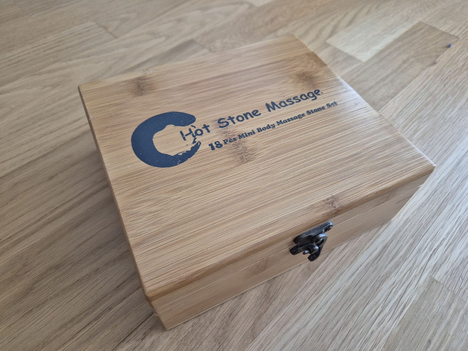 Dispositivi per massaggi: Hot Stone Massage Set mit 18 Basalsteinen – Nuovo (secondo la descrizione) da Bern venduto da JRA_12 1