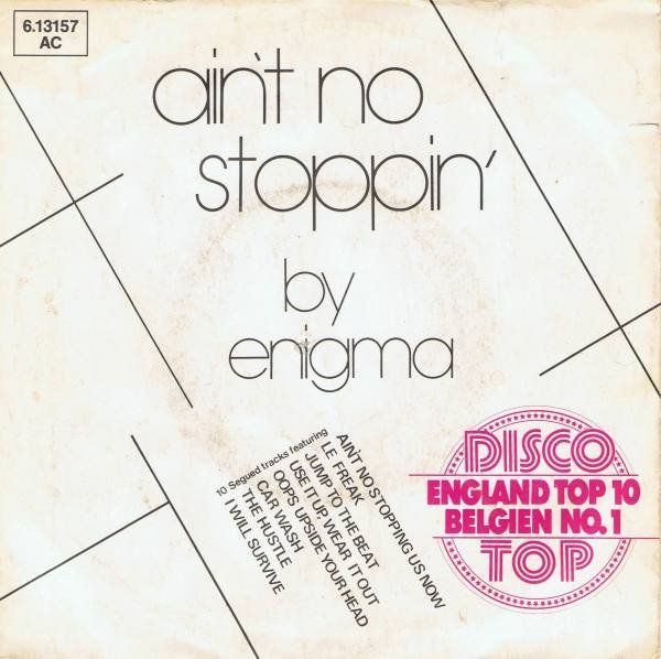 Schallplatten: Enigma: Ain't No Stoppin' 7" – Gebraucht aus Steinhausen von Vilivinili